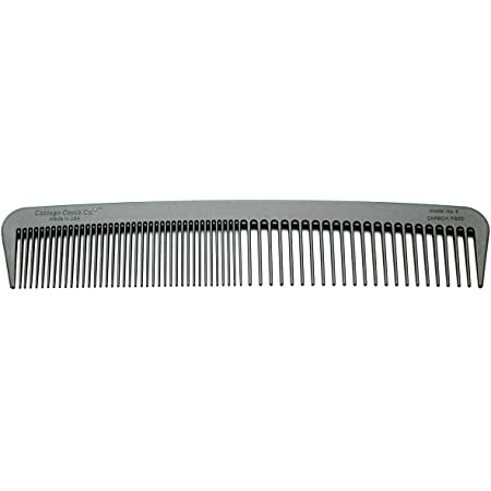 Chicago Comb Model No. 6 Carbon Fiber Comb