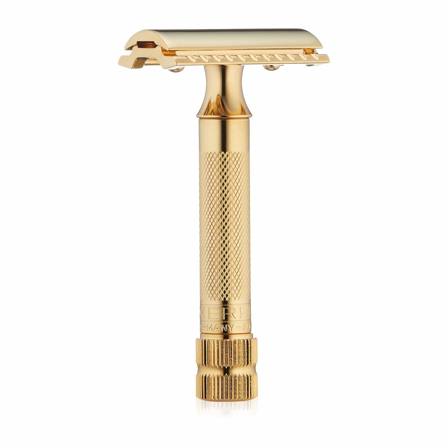 Merkur 34G Heavy Duty Classic Double Edge Safety Razor Gold