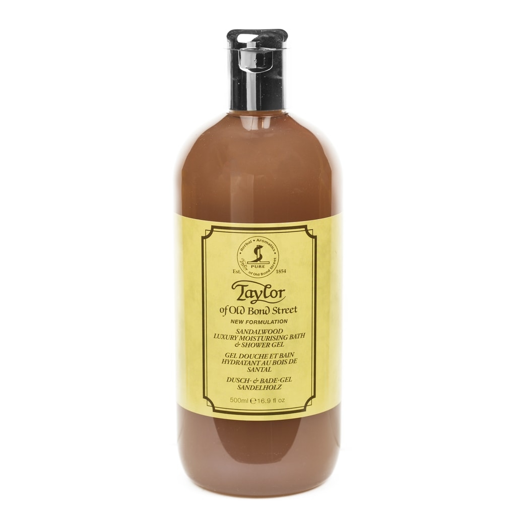 TAYLOR OF OLD BOND STREET SANDALWOOD BATH & SHOWER GEL 500ML