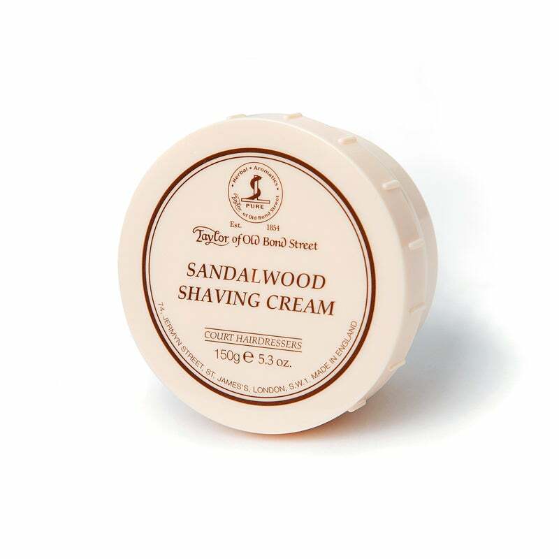 Taylor of Old Bond Street Shaving Cream - Sandalwood 150g