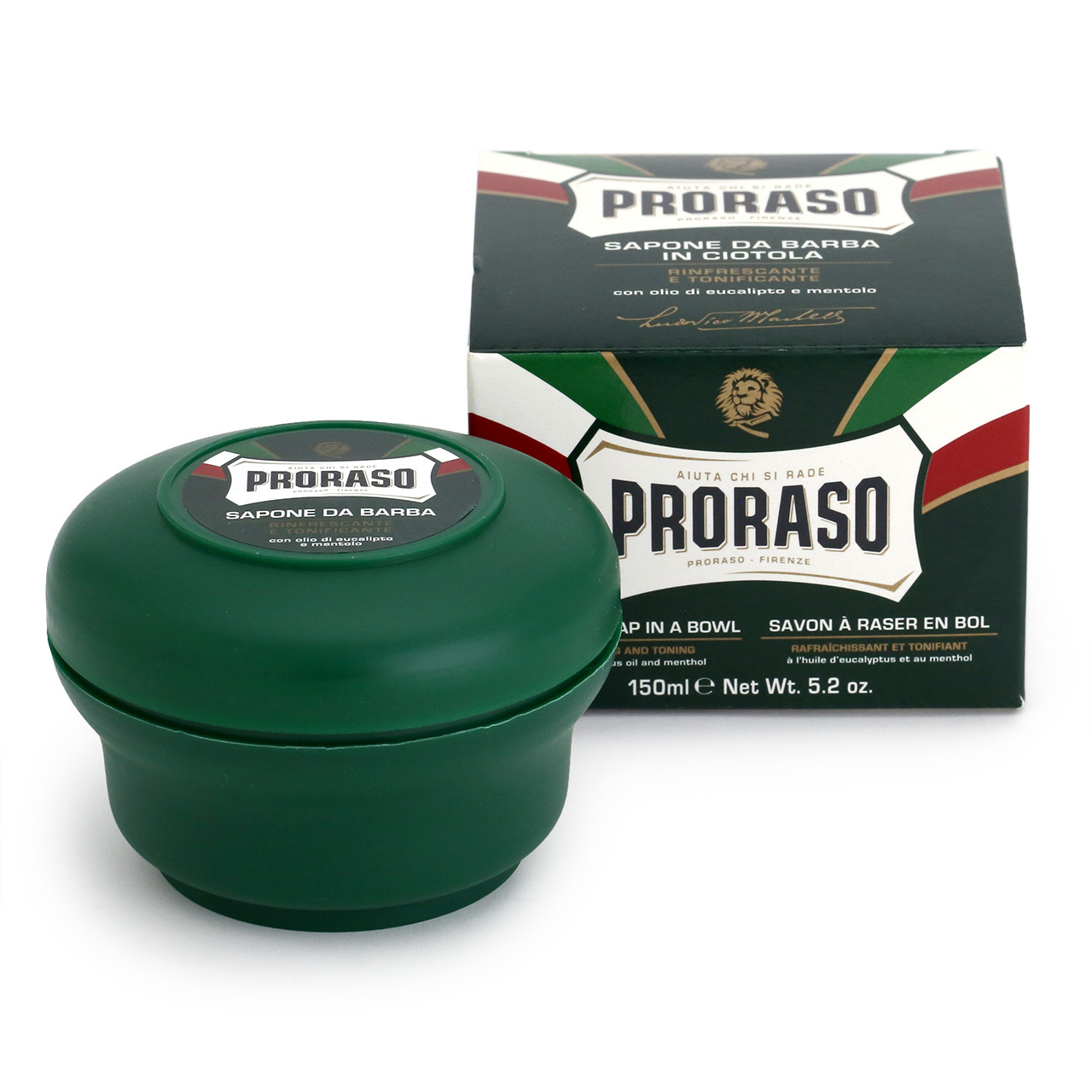 Proraso Shaving Cream Jar - Eucalyptus & Menthol 150ml