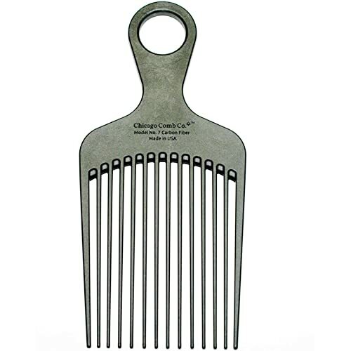 美國 Chicago Comb Model 7 Carbon Fiber 碳纖維專業級挑梳