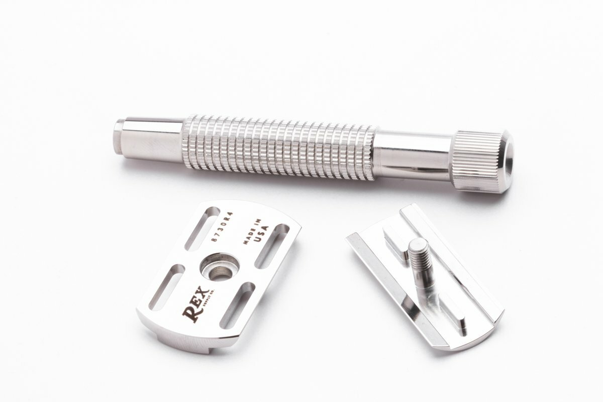 REX Supply Co.  Envoy Marine-grade Stainless Steel Safety Razor