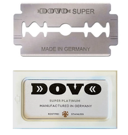 DOVO Double-Edged Razor Blades SUPER PLATINUM *10blades