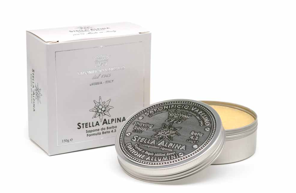 Saponificio Varesino Stella Alpina Shaving Soap: Special Edition Beta 4.3 150g