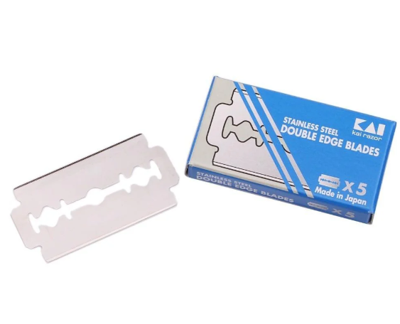 Kai Stainless Double Edge Razor Blades *5 Blades