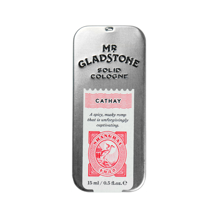 Mr. Gladstone Solid Cologne  - Fine Fragrance Reminiscent of 1932 Shanghai