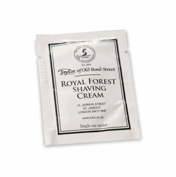 Taylor Of Old Bond Street Shaving Cream Sample Pack 5ml *ROYAL FOREST