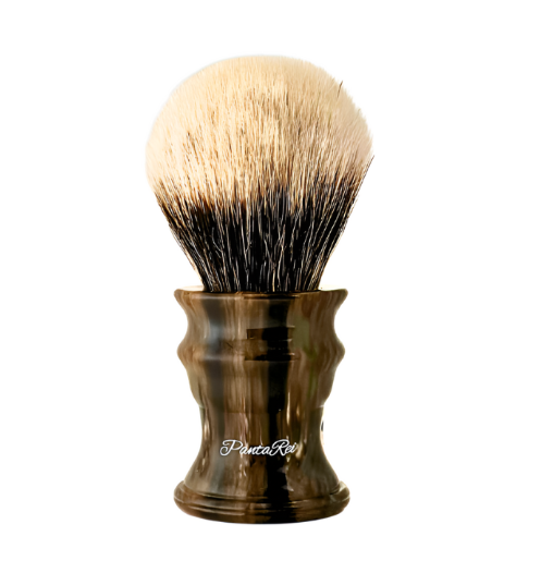 PantaRei “Nebrodi” Shaving Brush – Manchurian badger knot 28mm