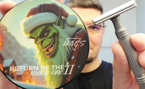 HAGS Return Of The Mean One II – Christmas Special Edition – Shaving Soap