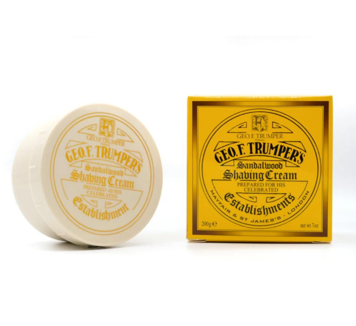 GEO F TRUMPER SANDALWOOD SHAVING CREAM BOWL 200g